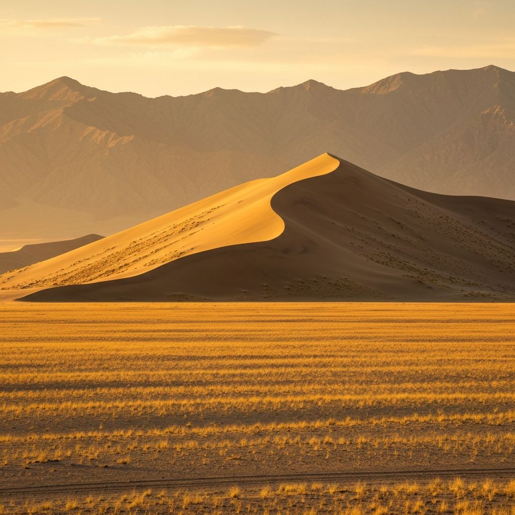 Singing Dunes in Altyn-Emel National Park